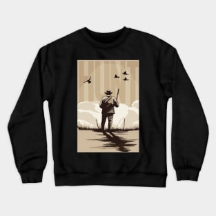 Clay Pigeon Trap Shooting Gifts Crewneck Sweatshirt